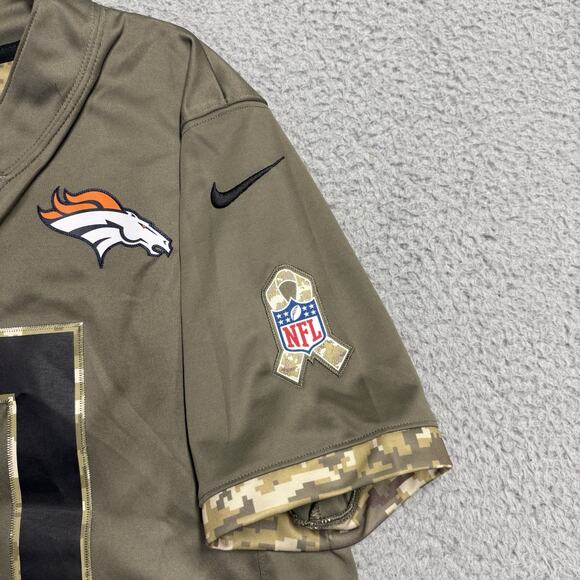 Nike Justin Simmons #31 Denver Broncos Salute To Service Jersey Men’s Medium - Picture 4 of 13